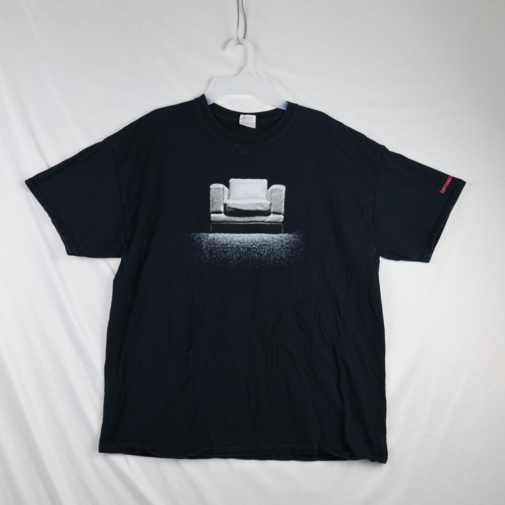 I Am Second Shirt Mens XL Armchair Graphic Faith Christian Tee Gildan